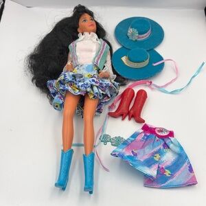 Western Fun Nia Cowgirl Barbie Doll
